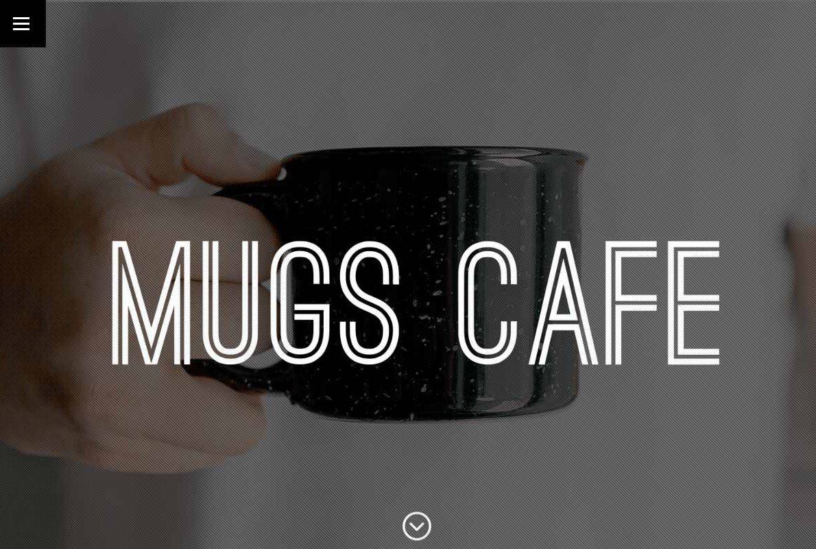 Mugs Cafe Divi Theme Example