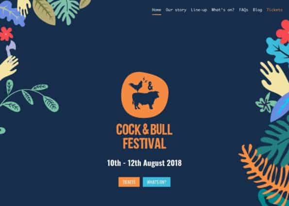 Cock & Bull Festival on Divi Gallery