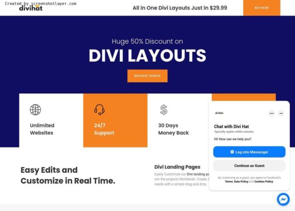 Divi Hat Collection on Divi Gallery