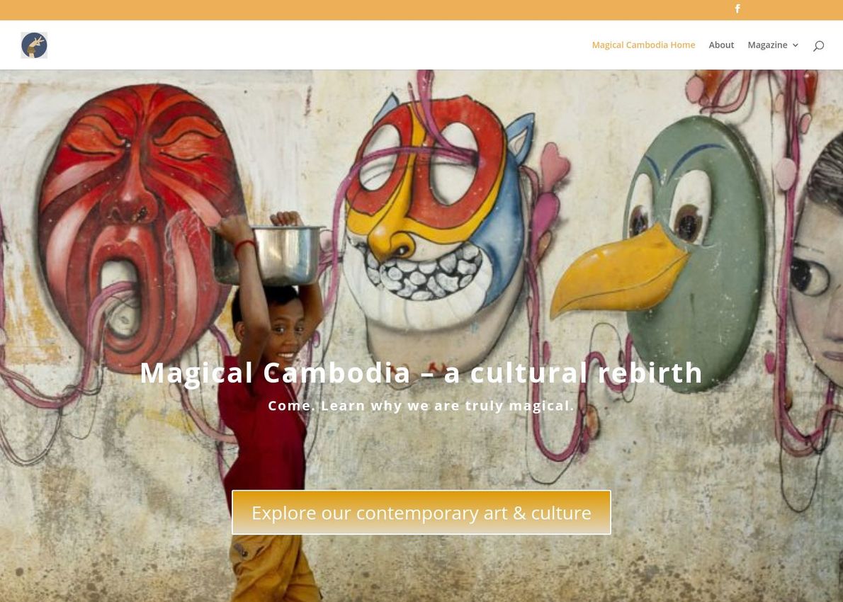 Magical Cambodia – a cultural rebirth Divi Theme Example
