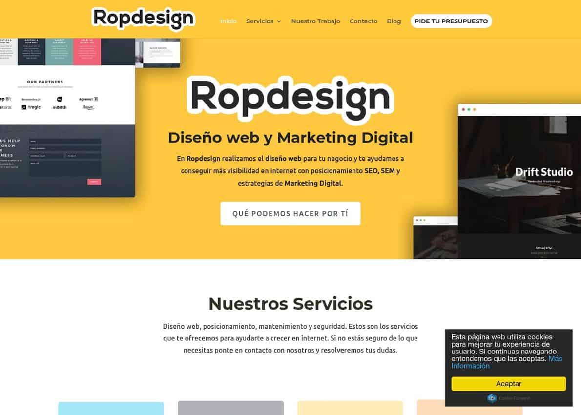 Ropdesign Divi Theme Example