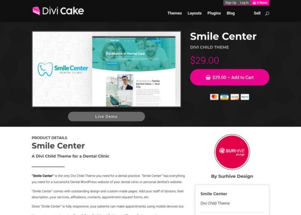 Smile Center on Divi Gallery